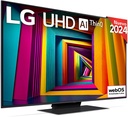 LG 43UT91006LA Smart TV 4K UHD de 43" (procesador α5 AI Gen7, Freeview Play y Amazon Alexa, 60 Hz), azul ceniza