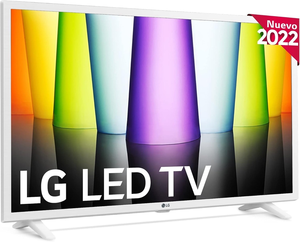 LG 32LQ63806LC, TV 32", Full HD, Smart TV, webOS22, HDR10 Pro, HGiG, Cloud Gaming, blanco