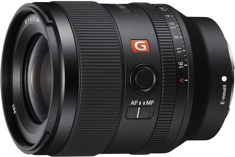Sony SEL35F14GM - Objetivo Full-Frame FE 35mm F1.4 GM, Objetivo de Focal Fija zoom Serie G Master