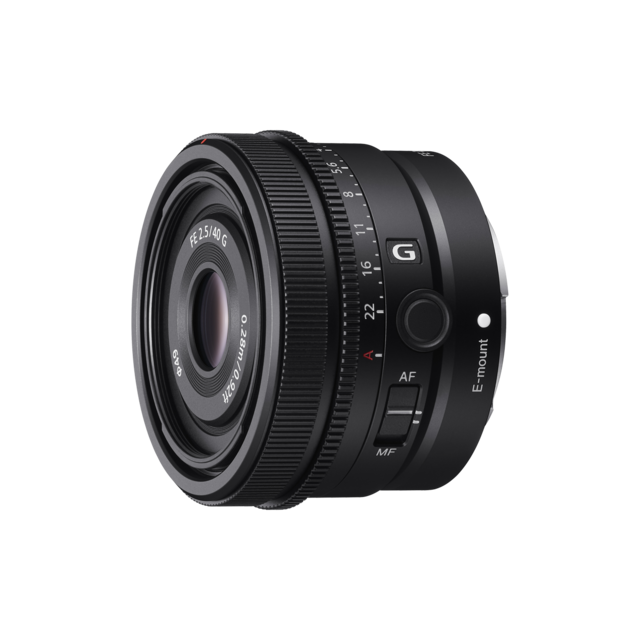 Sony SEL40F25G, objetivo Full Frame FE 40mm F2.5 G