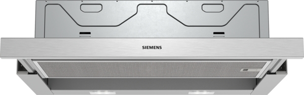 Siemens LI64MB521, Campana telescópica 60 cm Plata metalizado