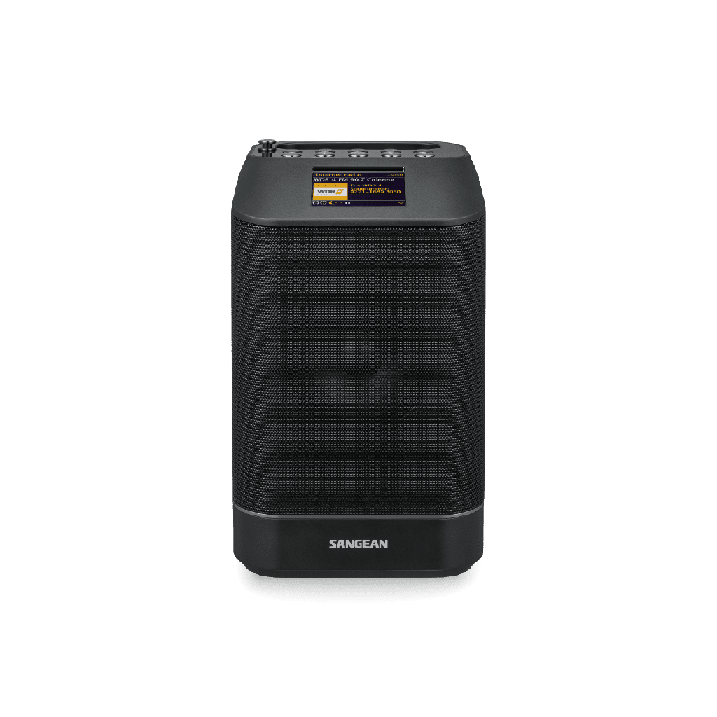 Sangean WFS-58, radio internet portátil, Wifi/Bluethoot con Dab+, negro
