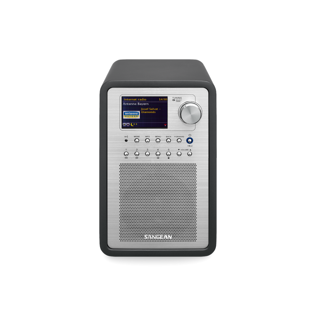 Sangean SWFR70, radio internet, Spotify connect, Dab+, negro