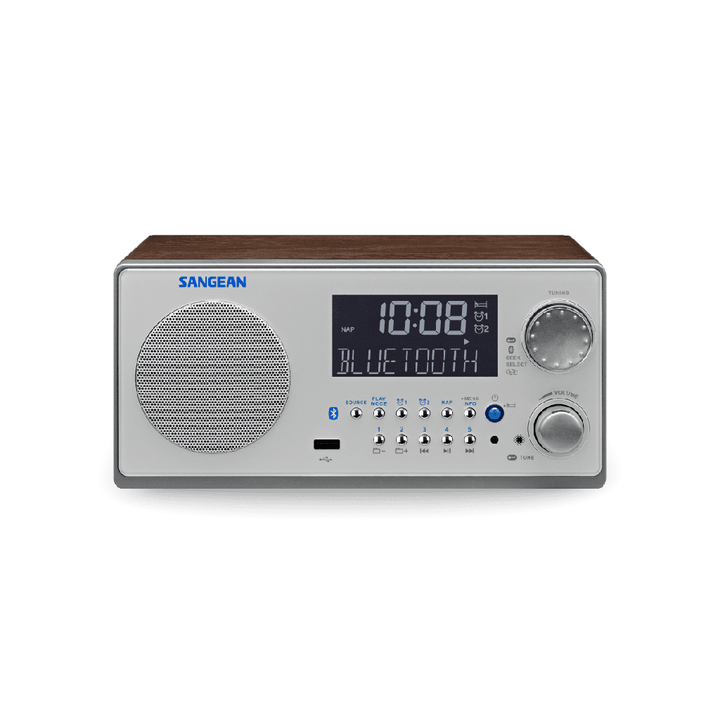 RADIO BLUETOOH CON SINTANIZADOR DIGITAL WR-22 SANGEAN