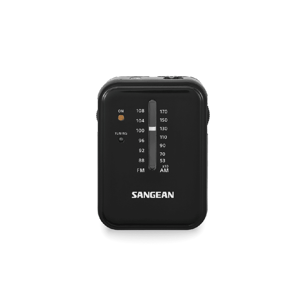Radio portátil Sangean SSR32B, AM/FM, Negro