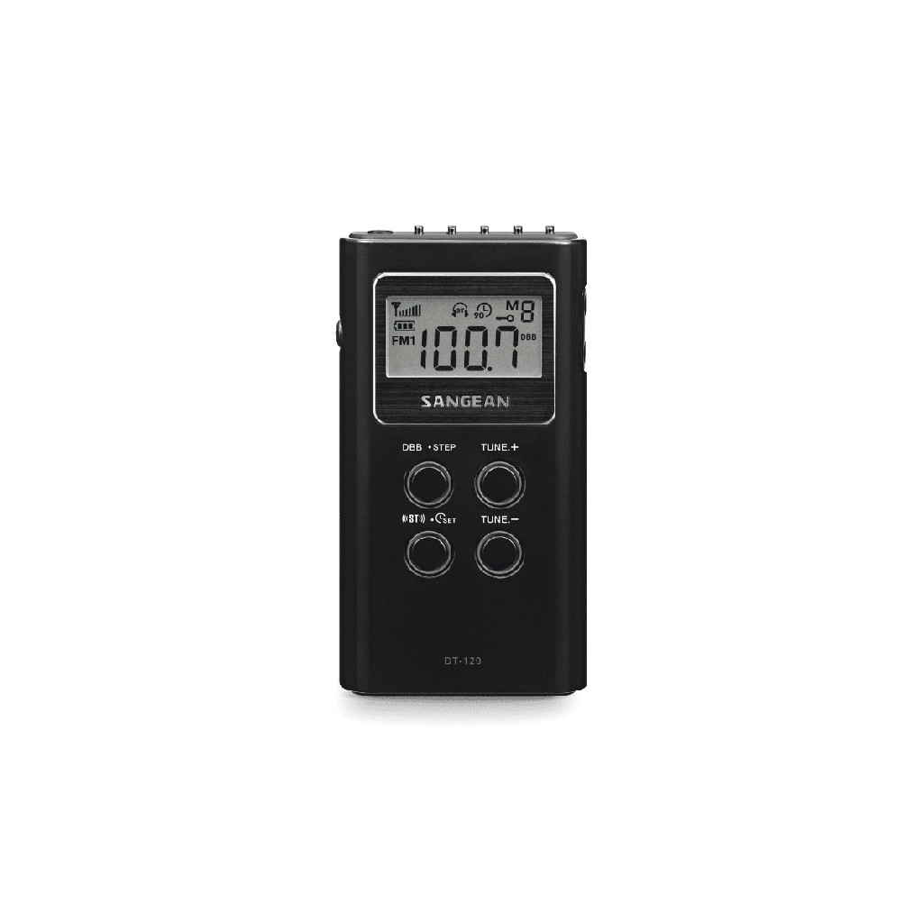RADIO DE BOLSILLO AM/FM ESTÉREO DT-120 SANGEAN