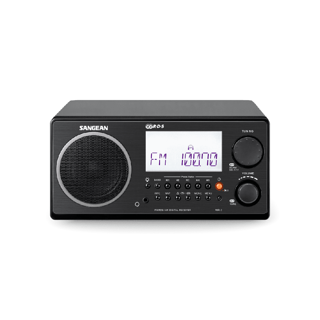 RADIO DE SINTONIZACIÓN DIGITAL WR-2 SANGEAN