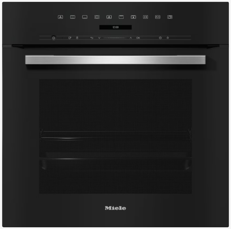 Miele H 7165 B, horno multifunción con vapor, función clima, PerfectClean, acabado premium obsidian black