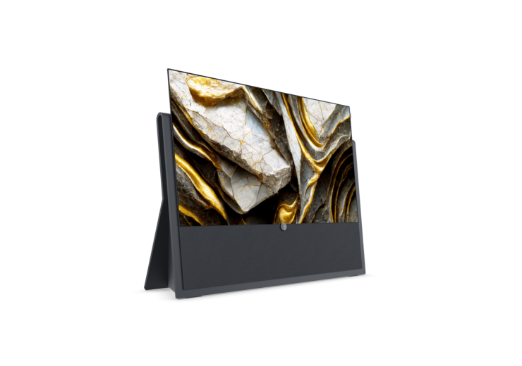 Loewe Iconic i55 TV OLED UHD Barra de sonido integrada,  Soporte realizado en Syno-Stone | HLG, HDR10 y Dolby Vision | Disco Duro integrado de 1TB