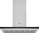 Siemens LC98BIP50, campana decorativa de pared, 90 cm, acero inoxidable, iQ500