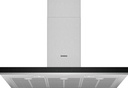 Siemens LC97BHM50, campana decorativa de pared, 90 cm, acero inoxidable, iQ300