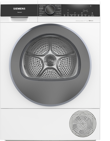 Siemens WQ35G2D0ES, secadora con bomba de calor, condensador autolimpiante, 8KG, clase A+++, iQ500