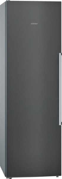 Siemens KS36VAXEP, frigorífico una puerta, NoFrost, black inox, iQ500, clase E