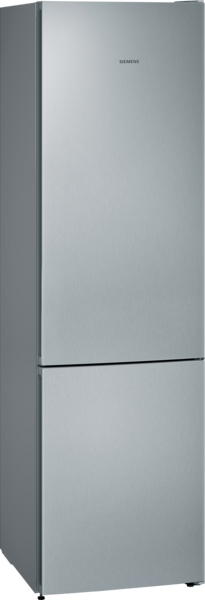 Siemens KG39NVIDA, frigorífico combinado de libre instalación, inox, not frost, 203 x 60 cm, iQ300, clase D