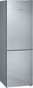 Siemens KG36NVIDA, frigorífico combinado de libre instalación, inox, no frost, 186 x 60 cm, iQ300, clase D