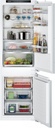 Siemens KI86NHFE0, frigorífico combinado integrable, 177.2 x 54.1 cm, puerta fija, blanco, iQ300, clase E