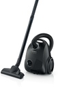 Bosch BGBS2LB1, aspirador con bolsa, serie 2, 600W potencia motor, negro