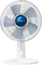 Rowenta VU2730, ventilador de mesa, Turbo Silence Extreme +, 4 velocidades, posición nocturna silenciosa, blanca