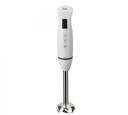 Jata BT126, batidora de mano, 400w, pie y cuchilla de acero inox, color blanco