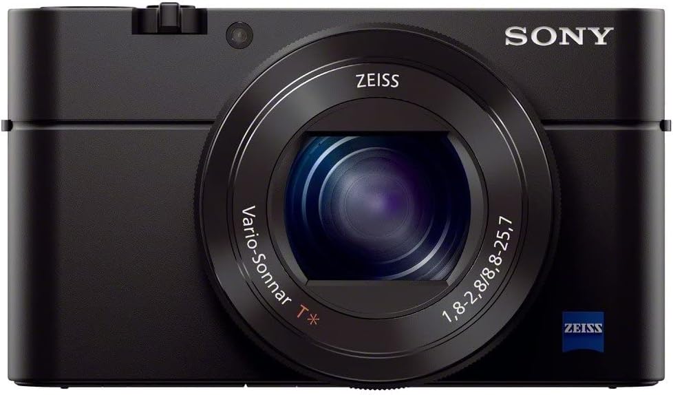 Sony DSCRX100M3, Cámara Premium Avanzada (Sensor tipo 1.0, Objetivo Zeiss 24-70 mm F1.8-2.8