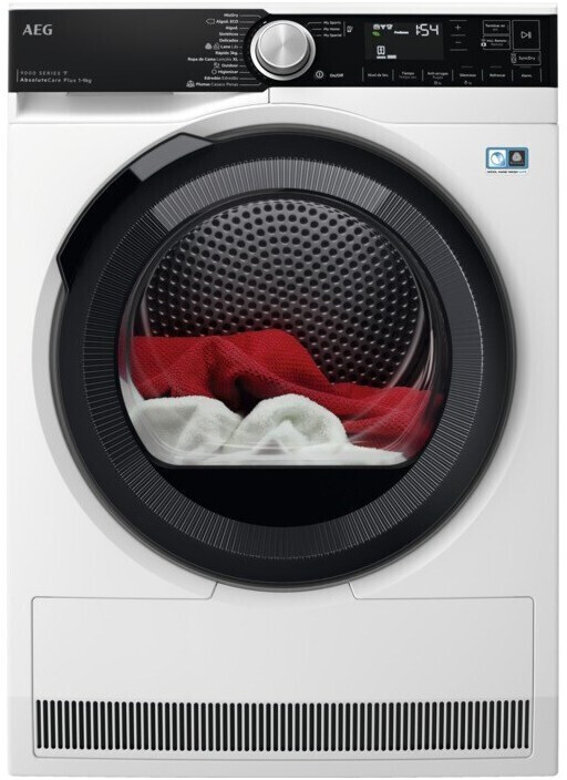 AEG TR959M6OBC, secadora con bomba de calor, serie 9000, AbsoluteCare, 9,0kg, clase A+++
