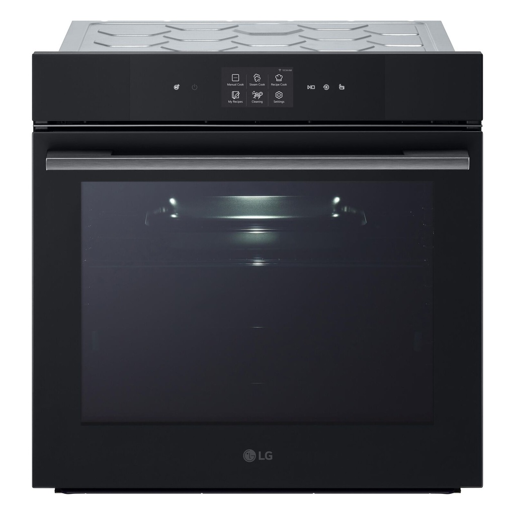 LG WSED7613S, horno pirolítico, Instaview, 76l, 59,2cm, inox, clase A+