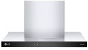 LG HCEZ2426S, campana extractora, 60cm, 4 niveles de potencia, 70dB, WiFi, inox, clase A