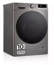 LG F4WR7010AGS, lavadora carga frontal, 10kg, 1400rpm, TurboWash 360º, Vapor+, serie 700, clase A -10%