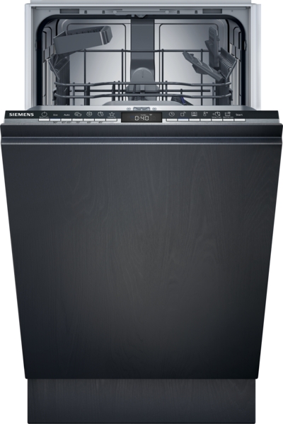 Siemens SR63EX24KE, lavavajillas totalmente integrable, 45 cm, clase C, iQ300
