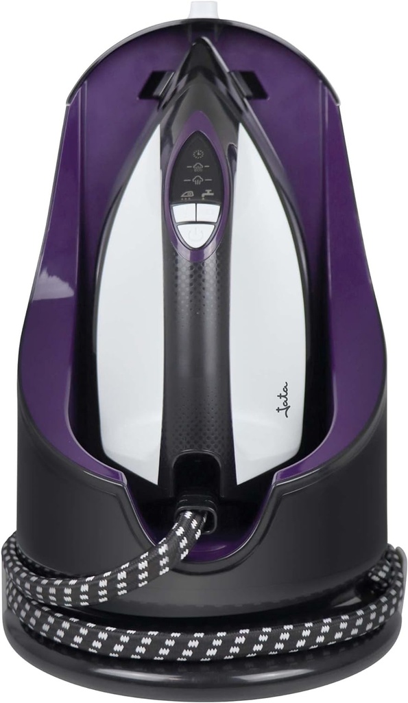 Jata JECP8522 Centro de Planchado, Suela Cerámica, Presión 7 bar, Golpe Vapor 130 g/min, Potencia 3200 W