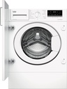 Beko WITV 8612 XW0R, lavadora integrable, 8 kg, 1200rpm, SteamTherapy™, AntiCrease®, blanco, clase C
