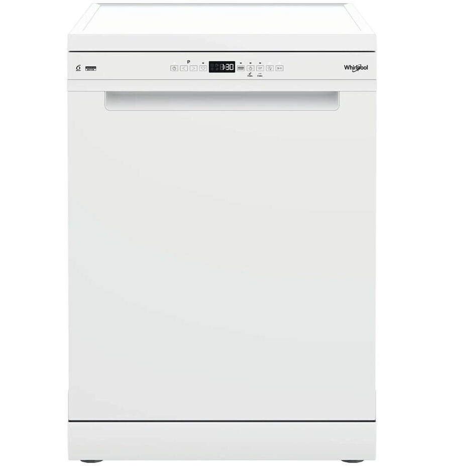 Whirlpool W7F HP33 A, lavavajillas libre instalación, 60cm, NaturalDry, blanco, clase D