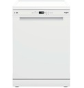 Whirlpool W7F HP33 A, lavavajillas libre instalación, 60cm, NaturalDry, blanco, clase D