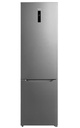 Midea MDRB489FGE020, frigorífico combi, 201x60 cm, NoFrost total, Clase E, acero inox