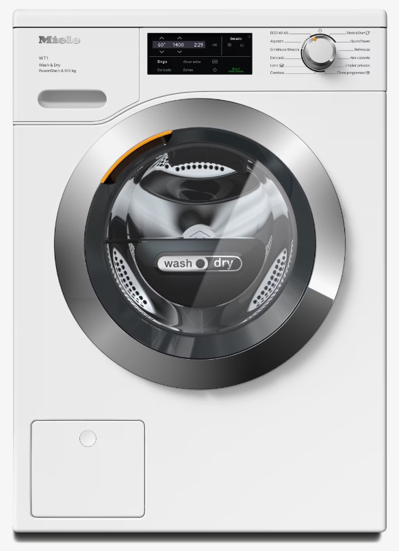 Miele WTI 360 WPM, lavaseca, QuickPower, Wash&Dry, 8/5kg, blanco loto, clase D