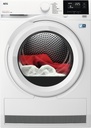 AEG TR818A2OB, Secadora bomba de calor  8 kg, 10 programas, SensiDry, MixDry, blanco, serie 8000, clase A+++