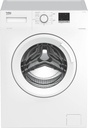 Beko WTE 7611 BWR, lavadora libre instalación, 7kg, 1200rpm, blanco, clase D