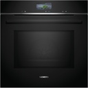 Siemens HM736GAB1, horno con microondas, humidClean, display touch Plus, iQ700