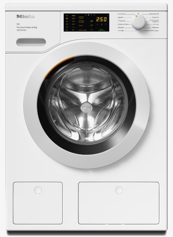 Miele WCB 680, lavadora carga frontal, Twin&Dos, 125 edition, Steam&Care, Clase A - 10%