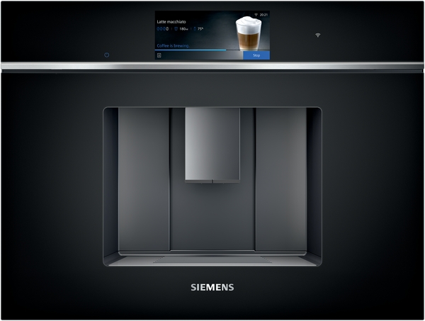 Siemens CT718L1B0, cafetera integrable, display TFT touch Pro, 100% automática, iQ700
