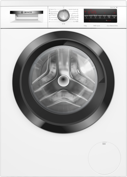 Bosch WUU28T68ES, lavadora de carga frontal, serie 6, 9kg, 1400rpm, blanca, clase A