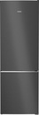 Siemens KG49NSBBF, frigorífico combinado de libre instalación, acabado en cristal, 203 x 70 cm, negro, IQ700, clase B