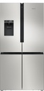 Siemens KF96DPPEA, frigorífico americano, dispensador con toma de agua, 4 puertas, No Frost, 183 x 90,5 cm, inox, iQ700, clase E