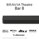 Sony Barra de Sonido HTA8000, BRAVIA Theatre Bar 8