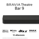 Sony HTA9000, BRAVIA Theatre Bar 9, 360 Spatial Sound Mapping, Dolby Atmos®/DTS:X®