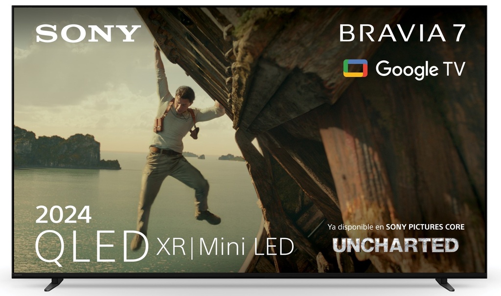 Sony K75XR70, Bravia 7, QLED Mini LED, 4K Ultra HD, Google TV