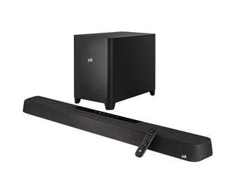 Polk, Magnifi MAX AX, Barra de Sonido 5.1.2. con subwoofer inalámbrico