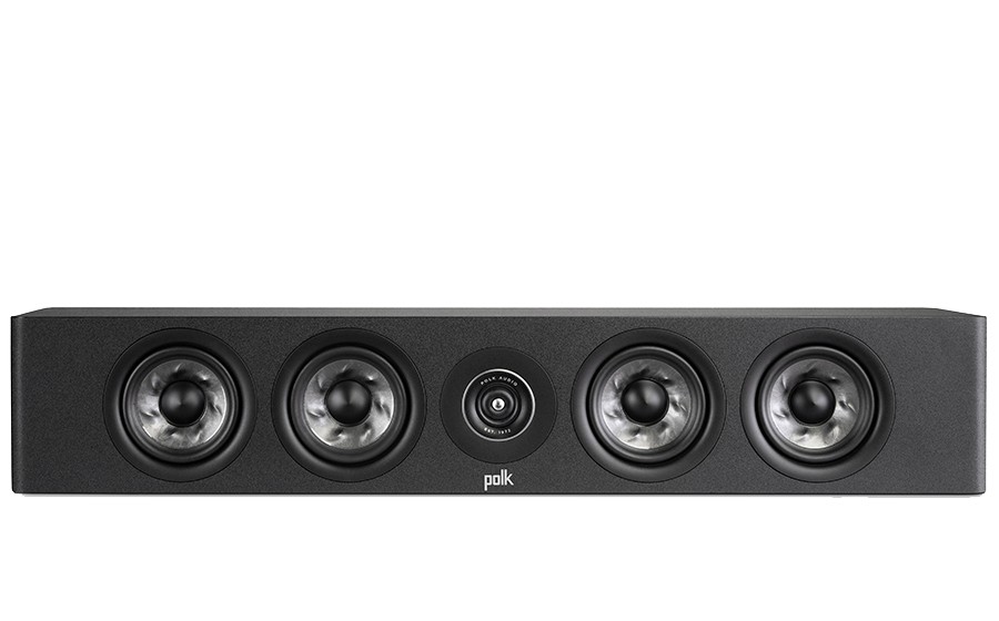 Polk Reserve R350 Altavoz de Canal Central de Diseño Delgado Negro