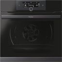 Haier HWO60SM5F8BH, Horno pirolítico + hidrolítico, 70L, Negro