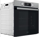 Whirlpool OMR58HU1X, horno multifunción, 60x60cm, auto limpieza, inox, clase A+